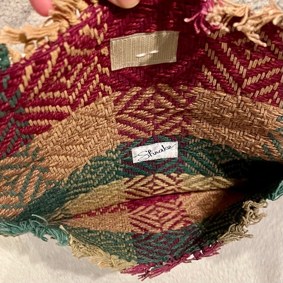 Vtg Shrake Woven Clutch - Picture 7 of 11